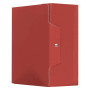 CARTELLA PORTAPROGETTI CON BOTTONE dorso 15 cm - rosso