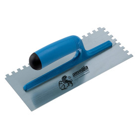 FRATTAZZO DENTATO PER COLLA cm 28 x 12 - denti 12 x 12 mm.