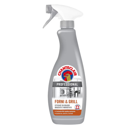 DETERGENTE SPRAY FORNI E GRILL  CHANTECLAIR PROFESSIONAL  ml. 700