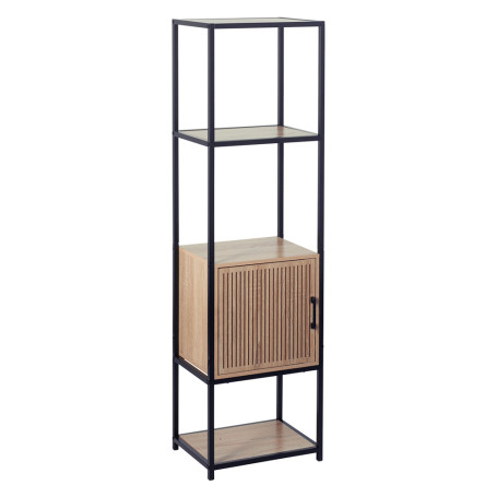 MOBILE CON RIPIANI IN LEGNO cm. 43 x 33 x h.153 - 5 ripiani