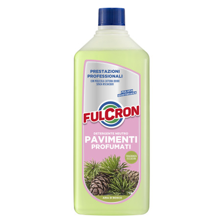 DETERGENTE NEUTRO PER MULTIPAVIMENTI  FULCRON  lt. 1 - bosco