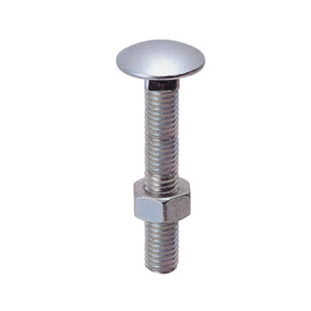 SC BULLONE C\DADO TTDQ  6X 50MM ZINCATO 15 PZ