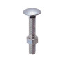 SC BULLONE C\DADO TTDQ  8X 30MM ZINCATO 10 PZ