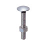 SC BULLONE C\DADO TTDQ  8X 40MM ZINCATO 10 PZ
