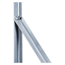 SAETTA DI TENSIONE IN ANGOLARE mm 25 x 25 - cm 120