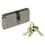 CILINDRO OVALE OTTONE CROMATO  LINEA ECO  mm. 27+27 KA