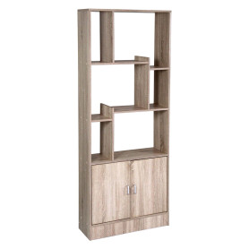LIBRERIA CON DUE ANTE LINEA  ATENA  col. rovere naturale