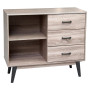 MOBILE CON CASSETTI LINEA  AURA  col. rovere naturale