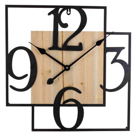 OROLOGIO DECORATIVO DA PARETE cm. 50 x 5 x 50