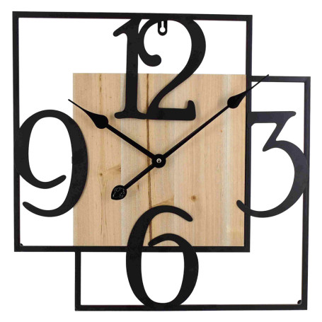 OROLOGIO DECORATIVO DA PARETE cm. 50 x 5 x 50