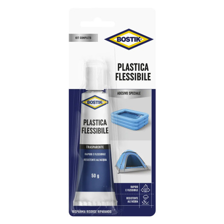 ADESIVO A CONTATTO  PLASTICA FLESSIBILE  gr. 50