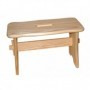SGABELLO IN PINO CM.40X20X22H