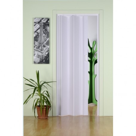 PORTA A SOFFIETTO "MONICA" CM 83X214 BIANCA