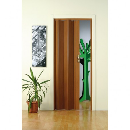 PORTA A SOFFIETTO'MAYA' CM 83X214 LEGNO SCURO