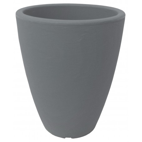 VASO HOME\ADONE TONDO CM.30X38H PIETRA