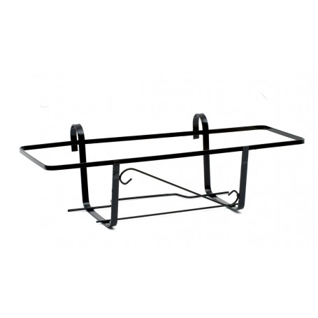 FIORIERA DA BALCONE TIPO NAPOLI CM.40 NERA