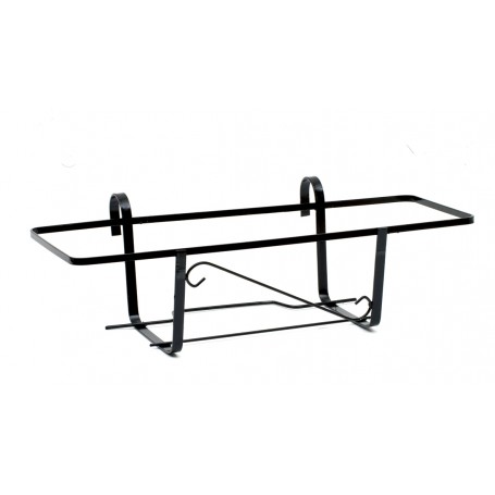 FIORIERA DA BALCONE TIPO NAPOLI CM.50 NERA