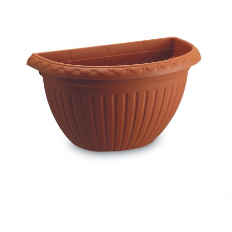 VASO IN PLASTICA A MURO ARGO CM.40X22H