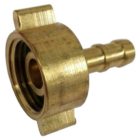 GIRELLO C\PORTAGOMMA OTTONE 1\4 X 8 MM.*