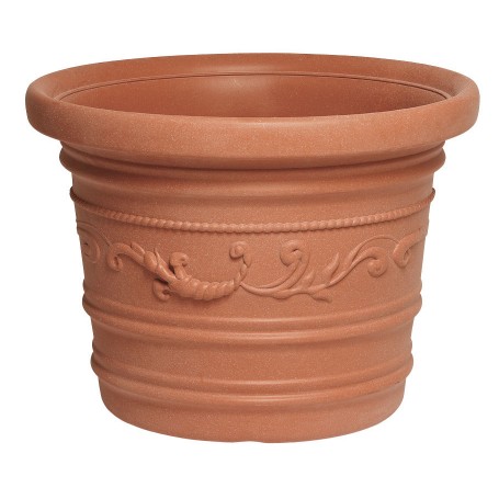 VASO PLASTICA FESTONATO D. CM.50X38H PRESTIGE