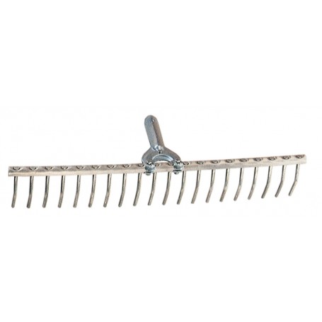 RASTRELLO ALLUMINIO 20 DENTI TONDI