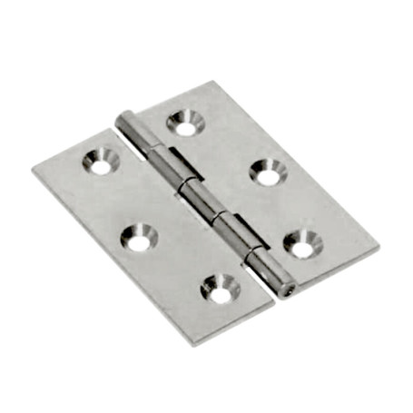 BL CERNIERA FRESATA PIANA NICHEL SAT 60X50 MM 2 PZ