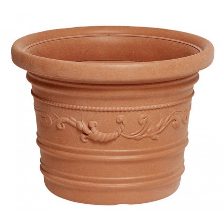 VASO PLASTICA FESTONATO D. CM.70X55H PRESTIGE