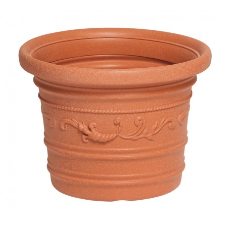 VASO PLASTICA FESTONATO D. CM.40X30H PRESTIGE