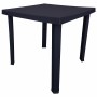 TAVOLO GARDEN FIGARO CM.80X80 ANTRACITE