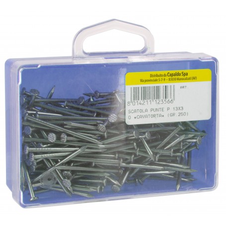 SC SCATOLA PUNTE G  8X25 CAVATORTA (GR.250)