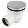 PILETTA DOCCIA SIFOIDE DIAM. MM. 60 C\COPERCHIO INOX. MM. 90