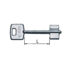 CISA 00100.001 CHIAVE GREZZA DM OTT NICH