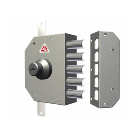 CR 3800 SERRATURA APPL P\LEGNO POMPA TRIPL DX 5 CATENACCI