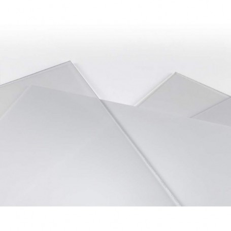 VETRO SINTETICO TRASPARENTE CM. 25X50X4