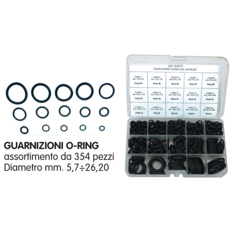 CASSETTA O-RING MISTA 354 PZ