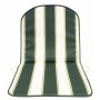 CUSCINO SCHIENALE BASSO DOUBLE RIGATO VERDE