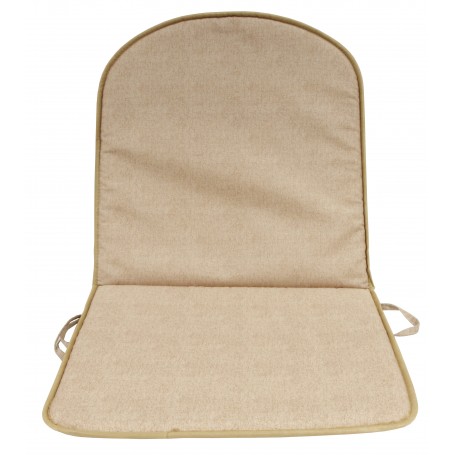 CUSCINO SCHIENALE BASSO DOUBLE TORTORA