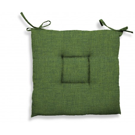 CUSCINO CRETA CM.40X40X5  VERDE 1546