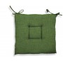 CUSCINO CRETA CM.40X40X5  VERDE 1546