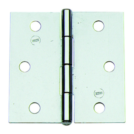 CERNIERA PERNO FISSO  121 IN INOX  2 50X50 MM