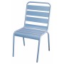 SEDIA IN ACCIAIO LUNA AZZURRO