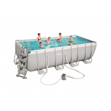 PISCINA C\TELAIO COMPL.CM.488X244X122H 56670