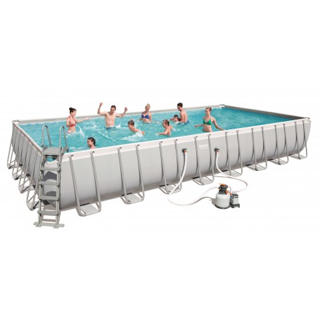 PISCINA C\TELAIO COMPL.CM.956X488X132H 56623