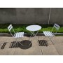 SET BISTRO GIOTTO BIANCO  SAT.  FS460