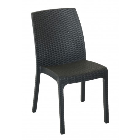 SEDIA VIRGINIA CM 47X59X86H ANTRACITE