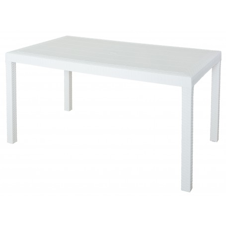 TAVOLO HOUSTON CM 150X90X74H BIANCO