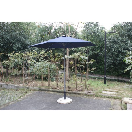 OMBRELLONE METALLO SNODO TONDO CM 230 BLU