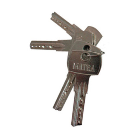 CHIAVE TIPO DOM P\LUCCHETTO CORAZZATO MATRA