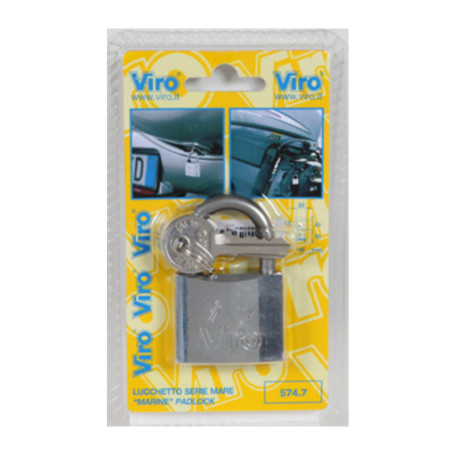 VIRO BL 575 LUCCHETTO MARE ARCO 50MM OTTONE