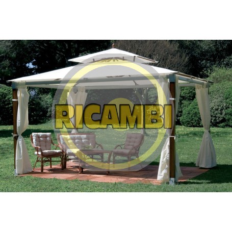 PALO IN LEGNO PER GAZEBO TOP